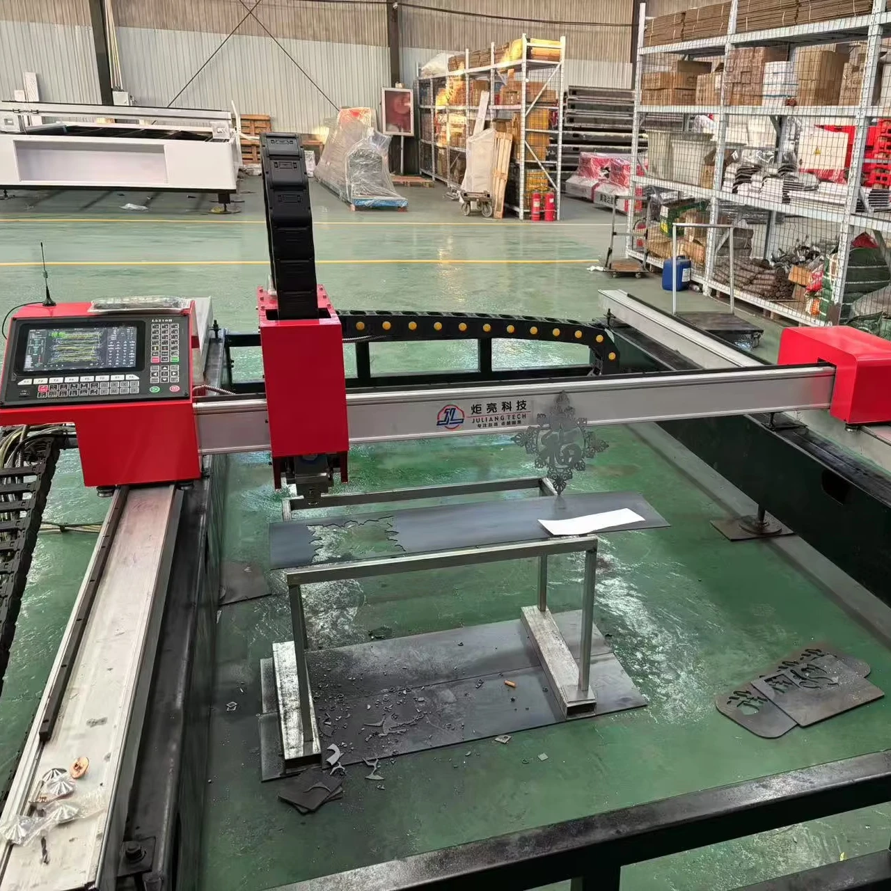 JL3015 Best-Selling Automatic Fiber Metal Laser Cutting Machine 1.5Kw CNC Water-Cooled 4-Axis for Sale