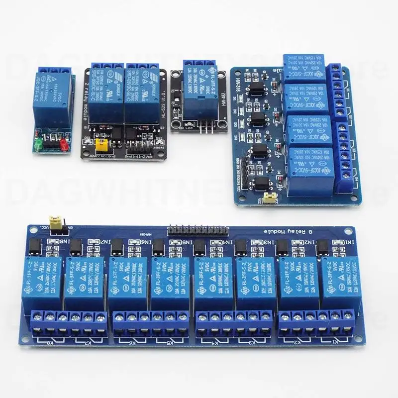 DC 5V 12V Relay Module With Optocoupler Relay Output 1 2 4 8 16Way Relay Module For Arduino dc5v dc 12v 1 2 4 8 16 way U26