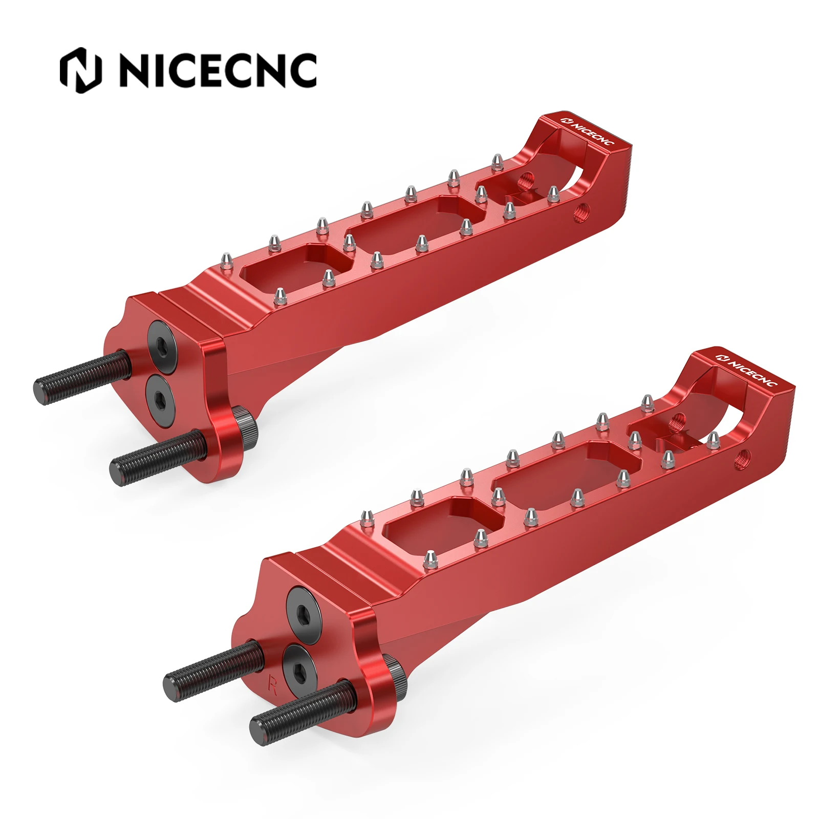 

Подножки NICECNC для Honda TRX450R TRX450ER (2006-2014), левая и правая, из алюминиевого сплава, с противоскользящим покрытием, для кикстартера и электростартера.