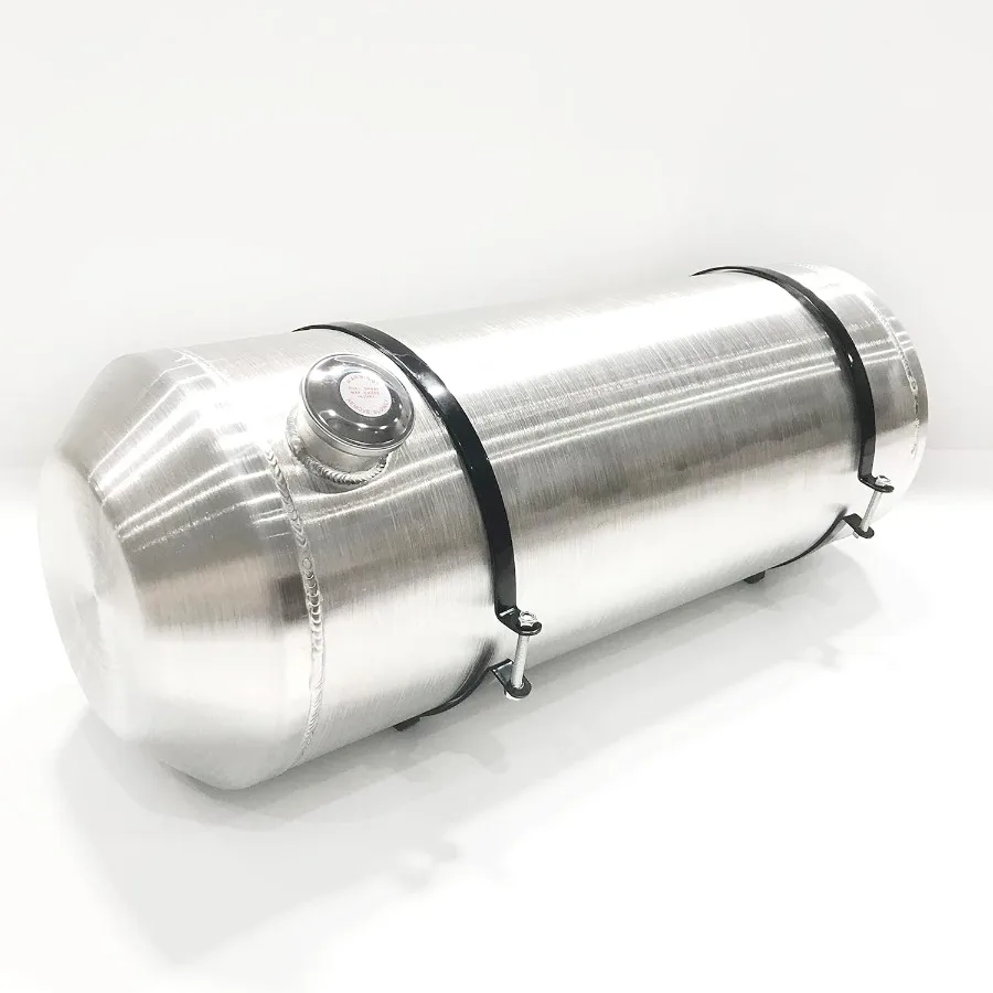 

15 7 8 Gallon 12'' x33'' 3 8NPT Outlet End Fill Gas Fuel Tank Spun Aluminum for OffRoad Mini Bike and GoKart Applications with