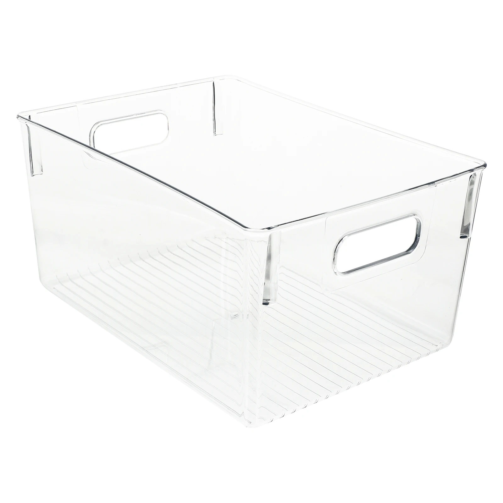 

Plastic Storage Box Book Container Transparent Folder Office Holder Multipurpose ganizer Lightweight Home Classroom Library