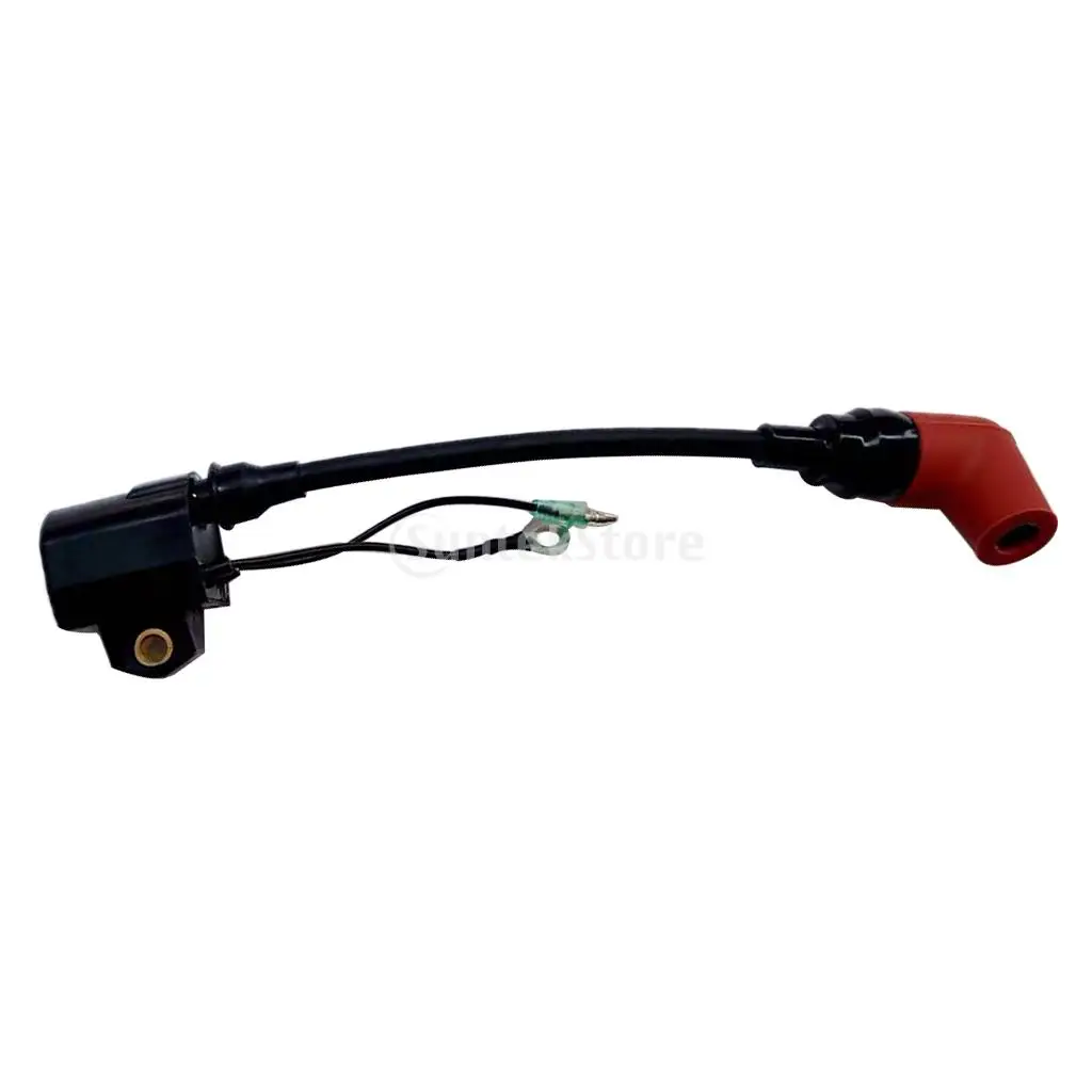 High Performance Ignition Coil Alloy Outboard Engine Parts for Yamaha 15hp 2 Stroke 6