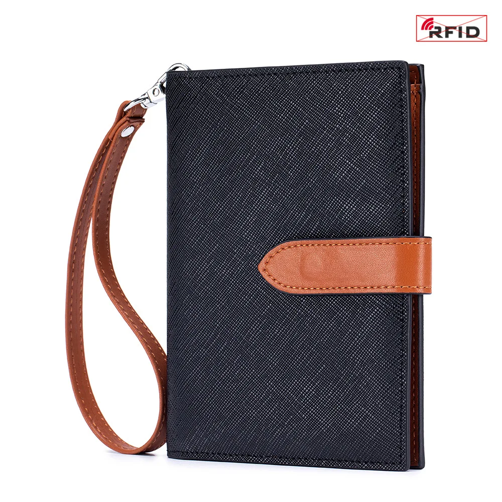 

Passport Holder Family Travel Document Organizer for Women Portable Passport Wallet for RFID Cards Boarding Pass ID Card Tickets