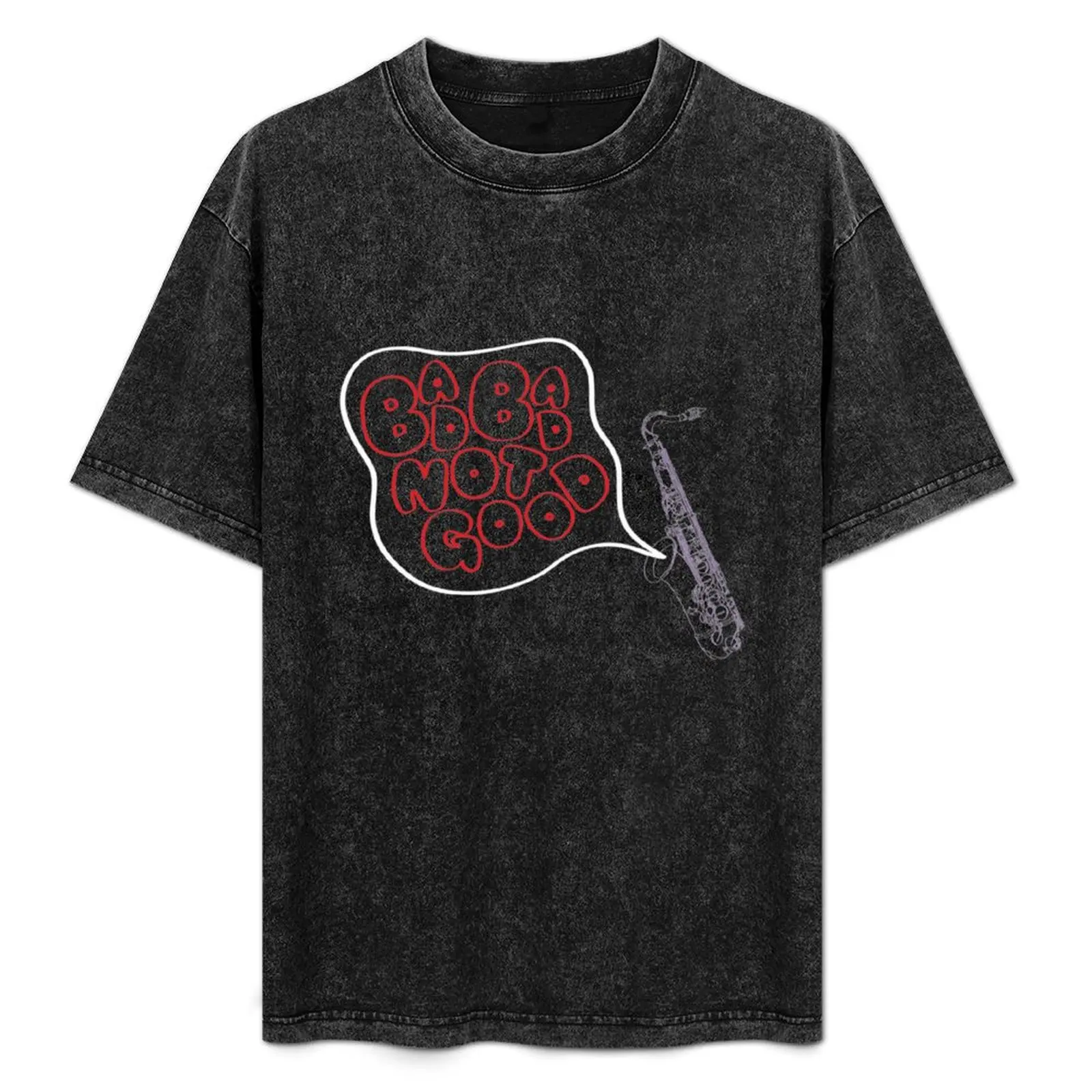 

BADBADNOTGOOD T-Shirt Abstract Pattern Print Top
