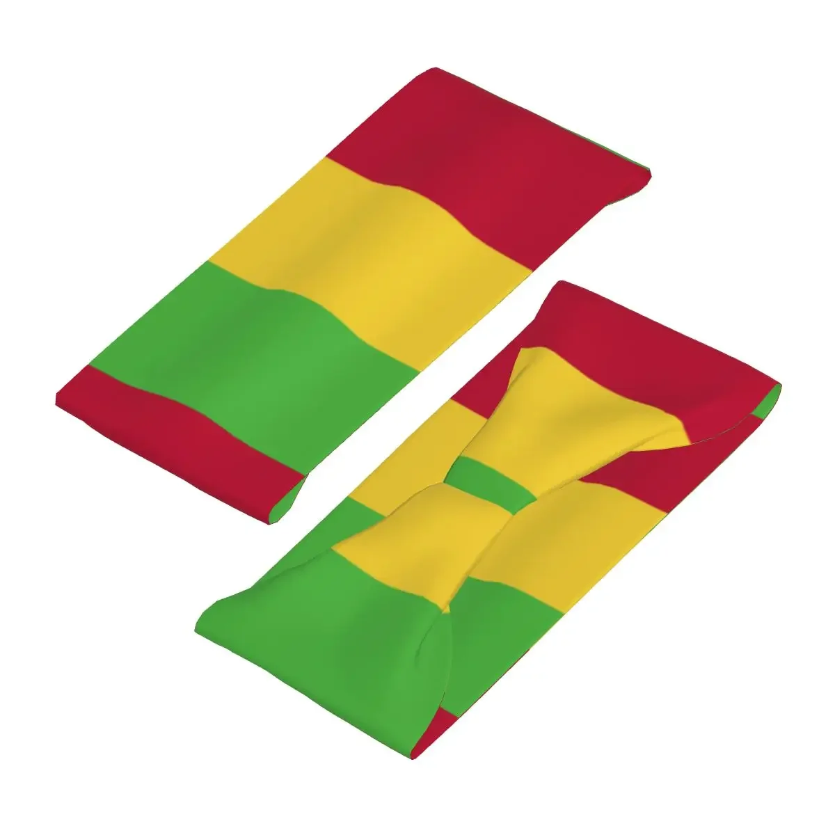 Mali Flagge sportliche Stirnband elastische Schweiß bänder Frauen Männer Basketball Sport Fitness studio Fitness Schweiß band Volleyball Tennis