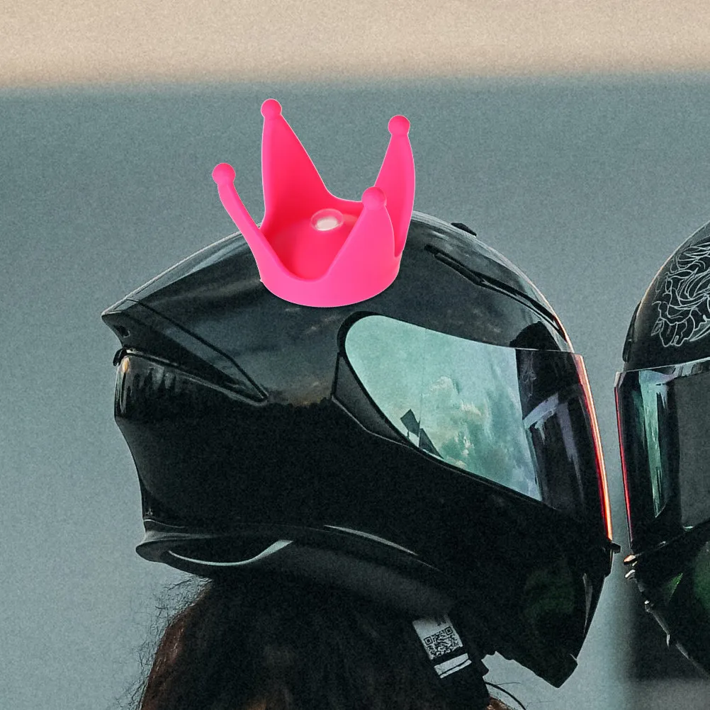 

2 шт. декоративных элементов в королевском стиле для мотоциклетных шлемов, крепление на присосках, милый декор для женских скутеров