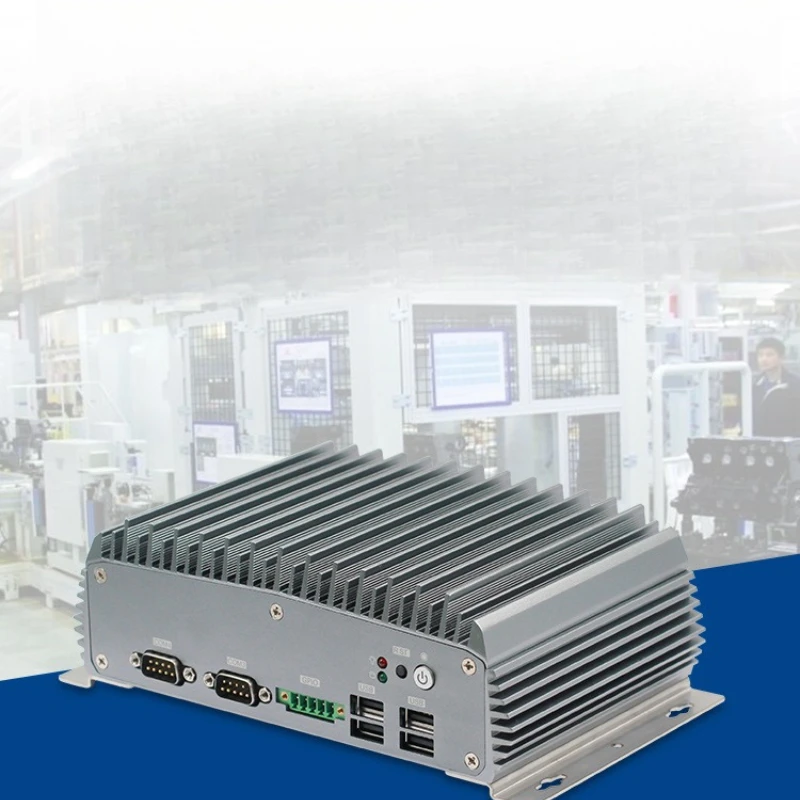 

Industrial control host mini dual network machine, embedded industrial small computer