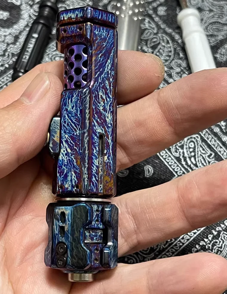 Gebrauchtes EDC MUYI Storm Titanium Musketier Fitget Dekompressionsspielzeug