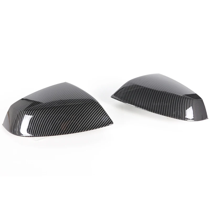 Q7 SQ7 4M 45 50 55 60 4.0 Side Wing Mirror Caps For Audi Q5 FY Q7 4M 2016 2017 2018 2019 Carbon Look Covers replacement