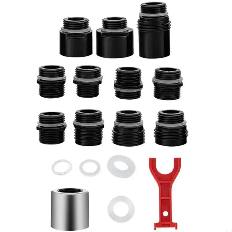 

X9FA Quick Connection Faucet Head Conversion Set for Multiple Sprayers Includes Hose Connectors Accessories Daily Use