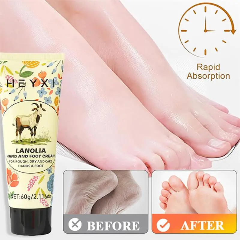 

Интенсивный увлажняющий увлажняющий крем для потрескавшихся рук и ног, крем для восстановления кожи Ланолина Ши, увлажняющий восстанавливающий крем для ног