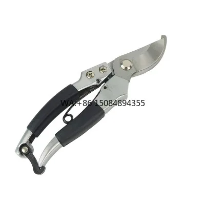 Garden Instrument 8 Inches Zinc Alloy Handle Garden Scissors Pruning Shears Pruner  200mm Flower Branch Cutting Secateur Hatchet