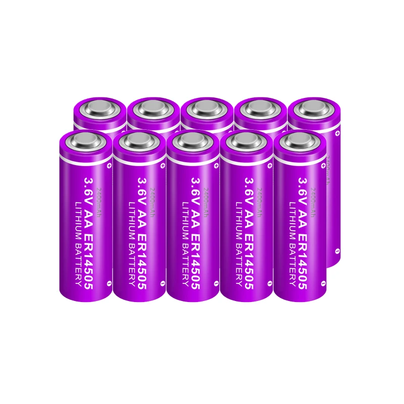 20PCS PKCELL ER14505 AA lithium Battery Superior LR6 R6P 2400mah For Smart ,water ,gas meter，electronic central，monitoring ，