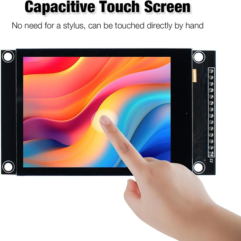 2.8 Inch IPS Touch Screen ESP32 Display 2.8" 320x240 ILI9341 Capacitive Touch SPI TFT LCD Module for Arduino/Mega2560/C51/ESP32