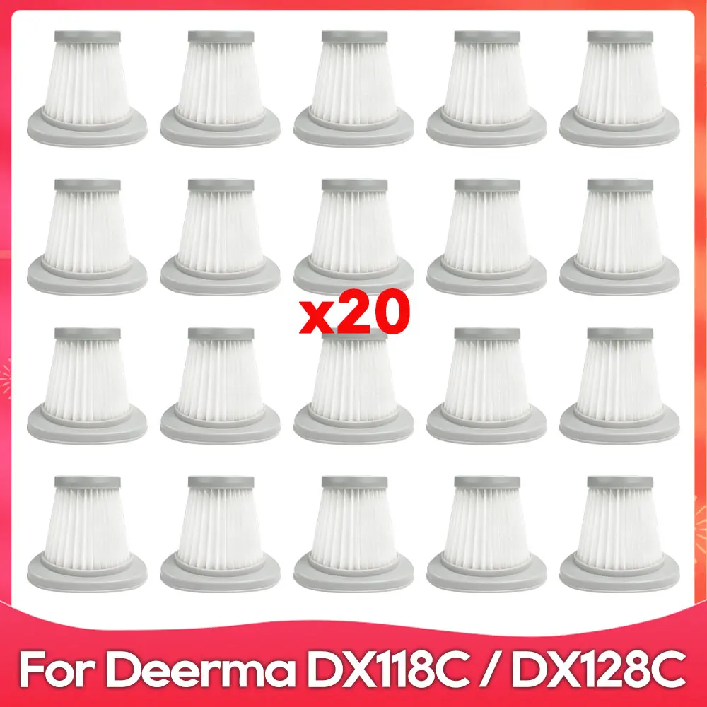 Fit For Deerma DX118C / DX128C Cordless Handheld Vacuum Cleaner Hepa Filter Replacement Spare Parts Accessories