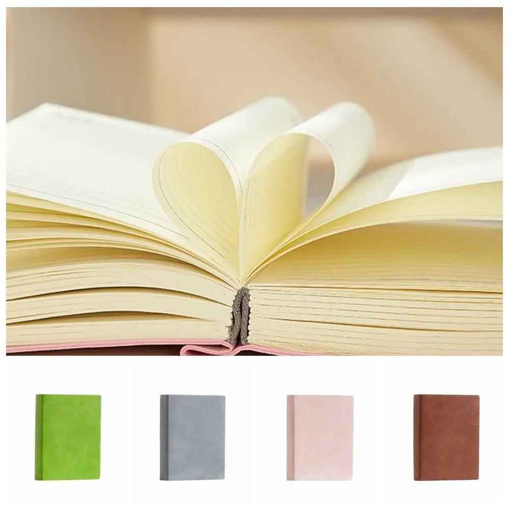 

Simple Super Thick B6 Mini Notebook To Do List Taking Notes Memo Notepad PU Leather Time Organizer Diary Notebook Office