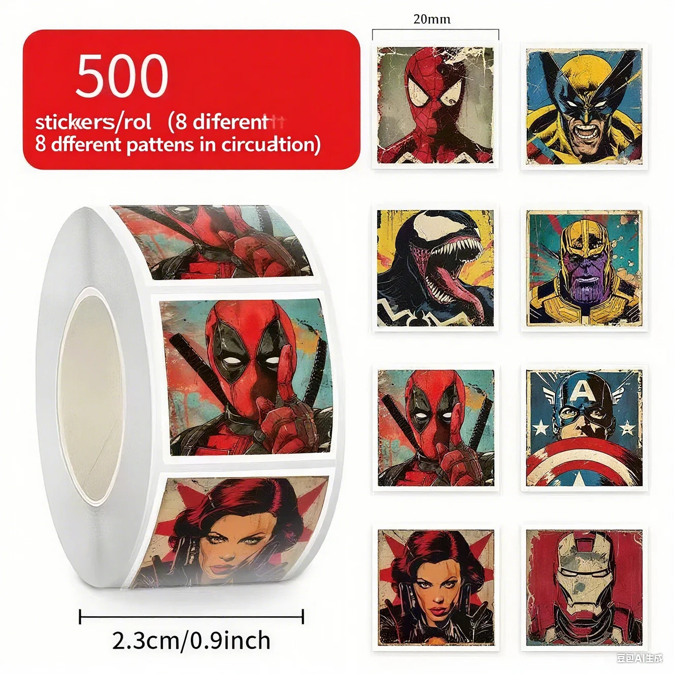 New 500PCS Avengers…