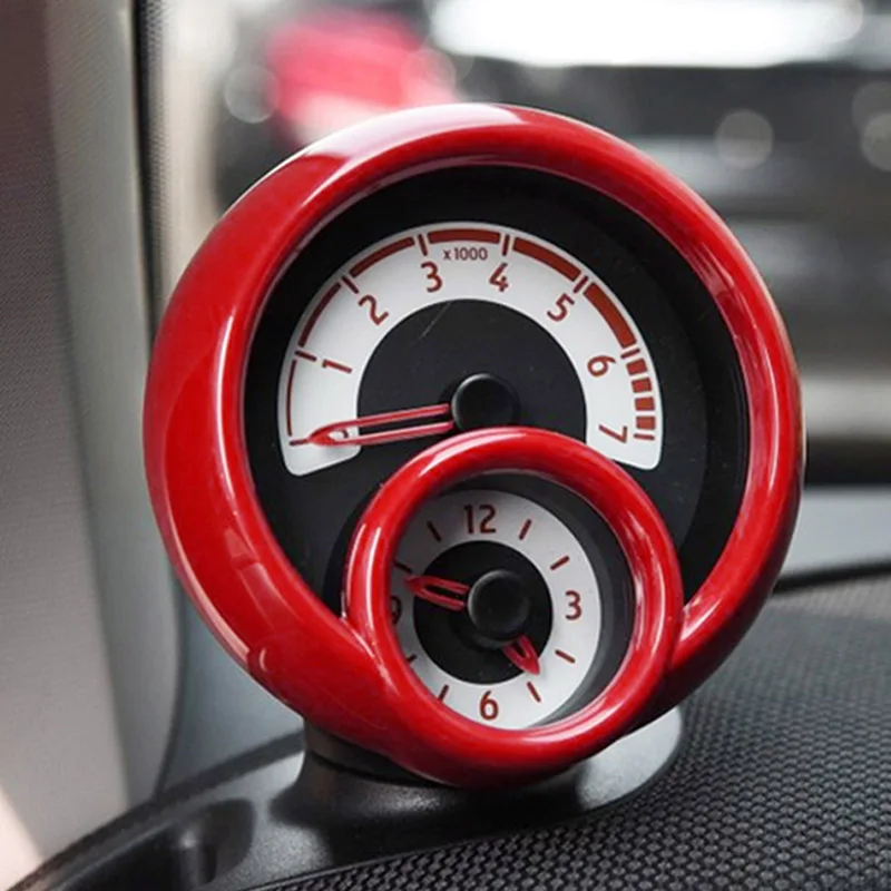 Car Modification accessories Instrument panel tachometer decoration Sticker for new smart 453 fortwo forfour Interior styling view 3