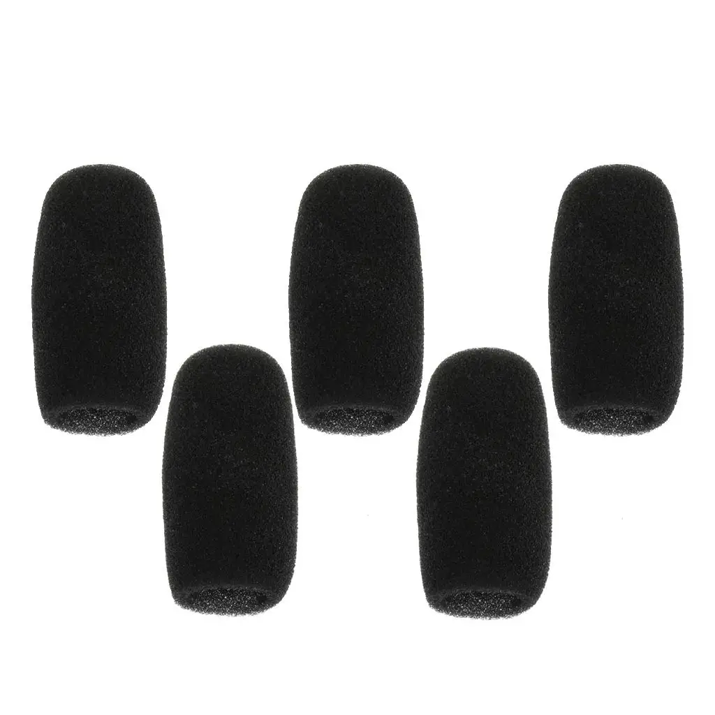 Microfone espuma tampa para sony panasonic mic m5, 5 pcs