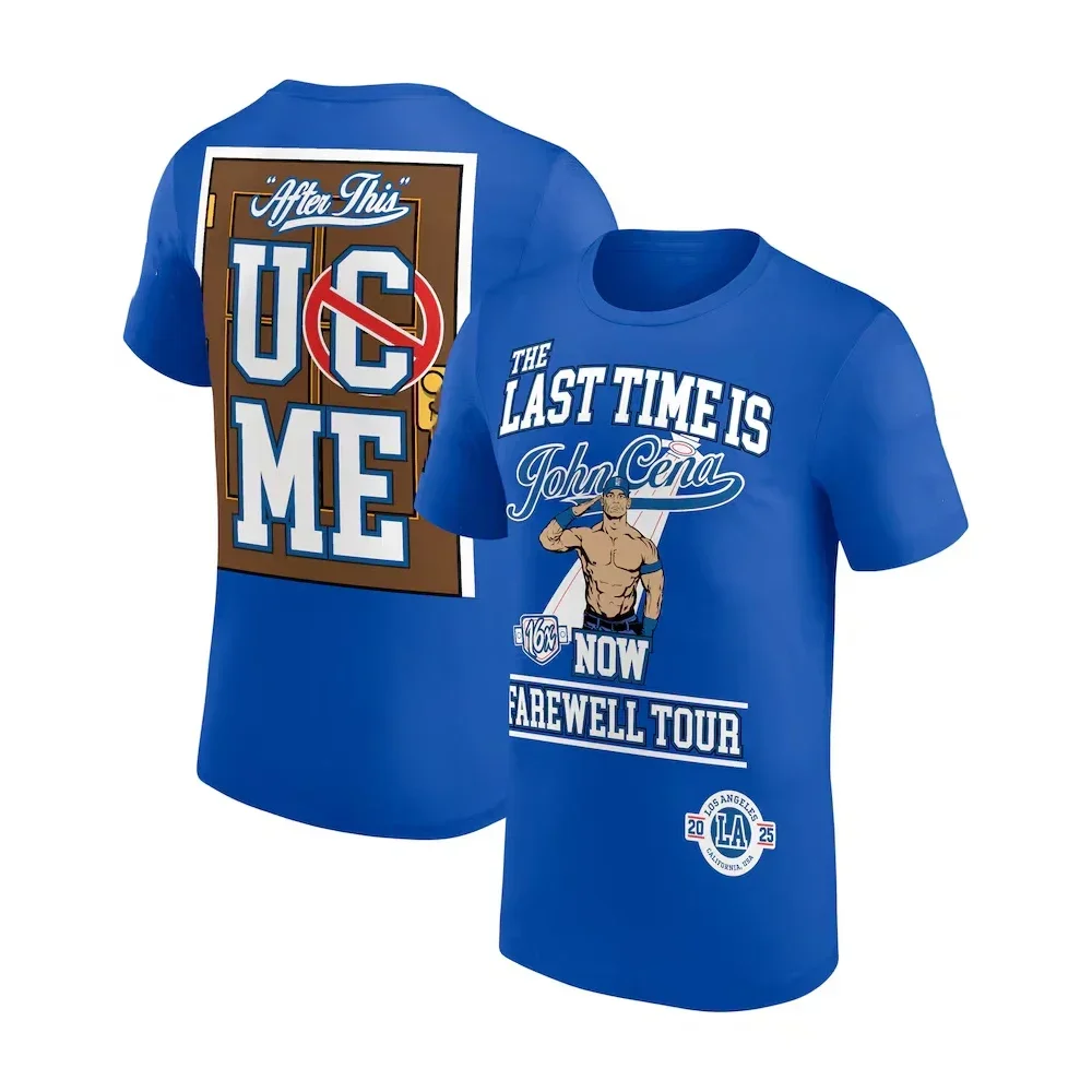 

Футболка John Cena Farewell Tour для фанатов бокса, 3D, быстросохнущая, дышащая, для мужчин и женщин, для тренировок на открытом воздухе, командная, для родителей и детей, с коротким рукавом