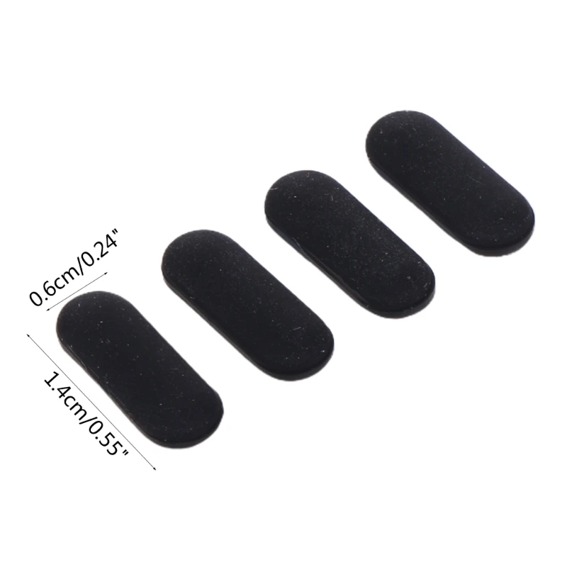 4Pcs Laptop Bottom Base Cover Anti Slip Pad Rubber Foot Feet For Dell E7440 E7240 E7250 E7450 E7270 E7470