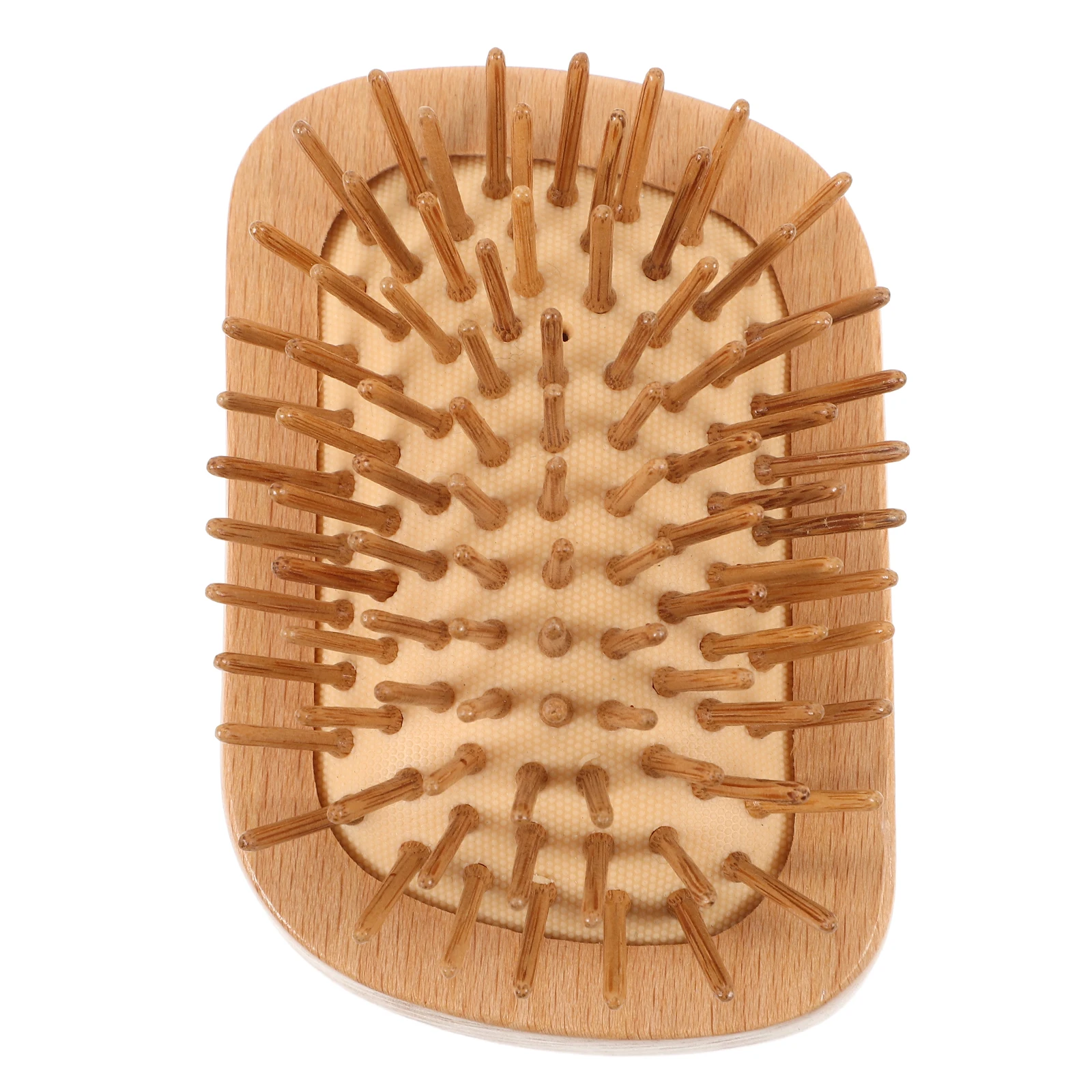 

Wood Detangling Cute Comb Massage Comb For Women Anti-Frizz Gentle Styling Dry Brush Wood Hair Brush For Thin Hair