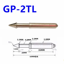 50pcs/package GP-2TL Umbrella Head Positioning Pin 5.0mm Length 64mm Guide Post PCB Spring Positioning Post