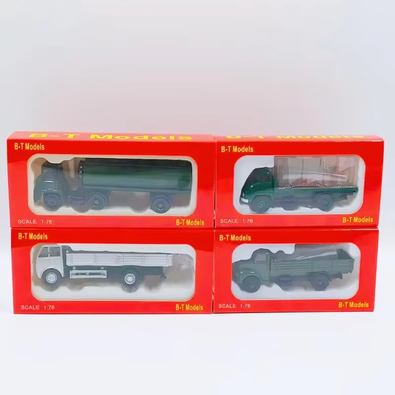 BASE TOYS B-T MODELS 1/76 Scale Tanker/Flatbed Truck Container Alloy Car Model Holiday Gifts Toys