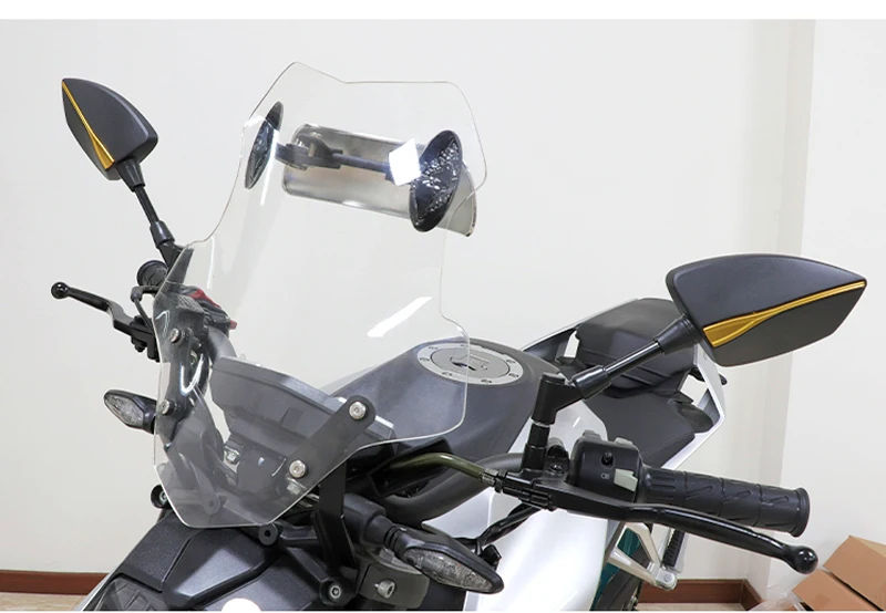 لياماها T-MAX TMAX 530 560 SX DX TMAX530 TMAX560 XP530 Tech MAX مرايا الرؤية الخلفية القابلة للتعديل للدراجات النارية ، المرايا الجانبية المميزة #4