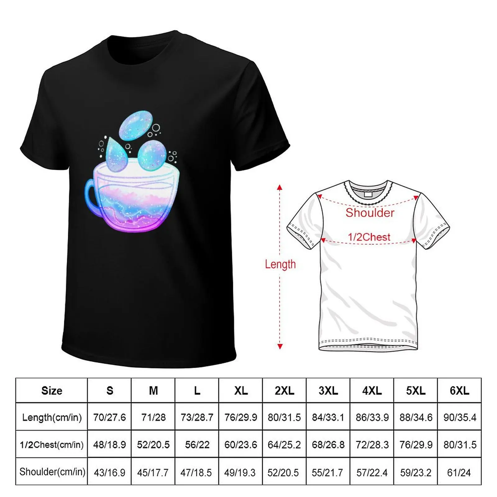 Watercolor Birthstone Teacup - October Opal T-Shirt g man t shirts for men T-Shirt