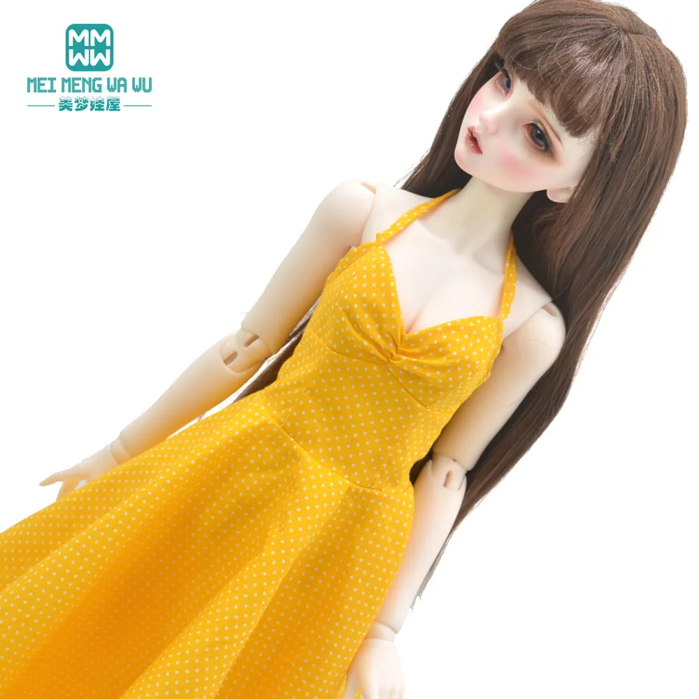 BJD ตุ๊กตาเสื้อผ้าแฟชั่นกระโปรงสีชมพู,สีฟ้ารองเท้าสำหรับ1/3 BJD DD SD DDLbig หน้าอกตุ๊กตาอุปกรณ์เสริม