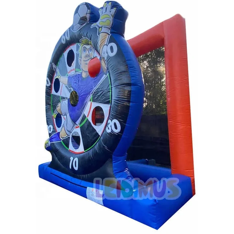 Inflatable 3D Penalty Shootout Game Inflatable Football Interactive Game Inflatable Shooting