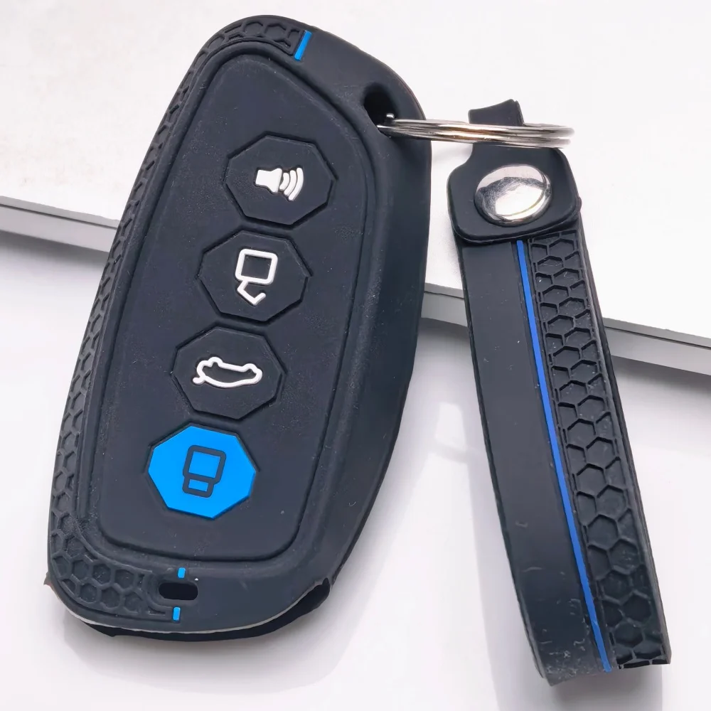 silicone Car Key Case Cover for Great Wall Haval H6 2024 H9 2024 H2 M6 Cool Dog Plus Owl Dragon MAX F7 F7X F7H H8 H3 Accessories