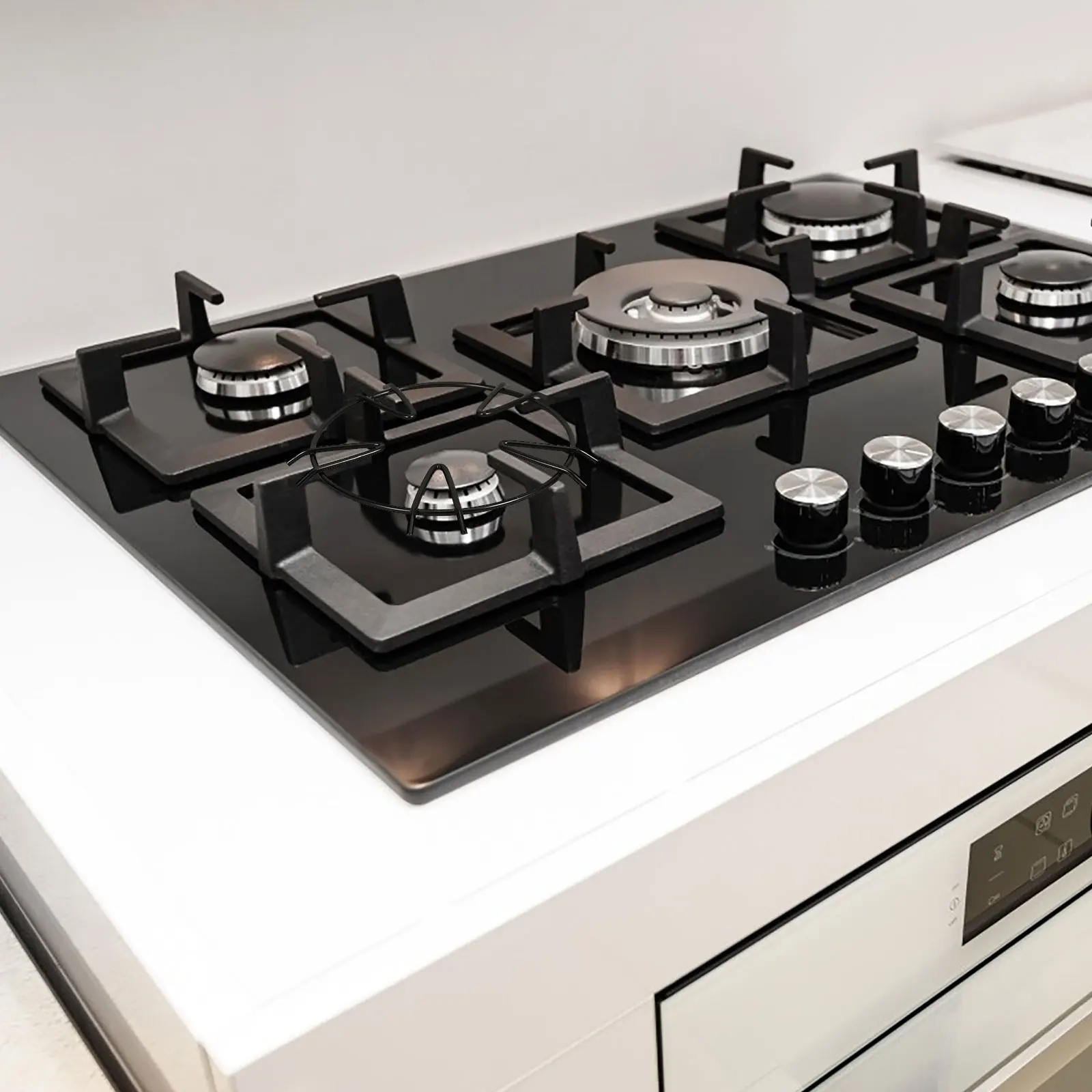 

Non-slip Pot Rack Gas Cooker Milk Pan for Ring Hob Support Wok Holder Stove Small