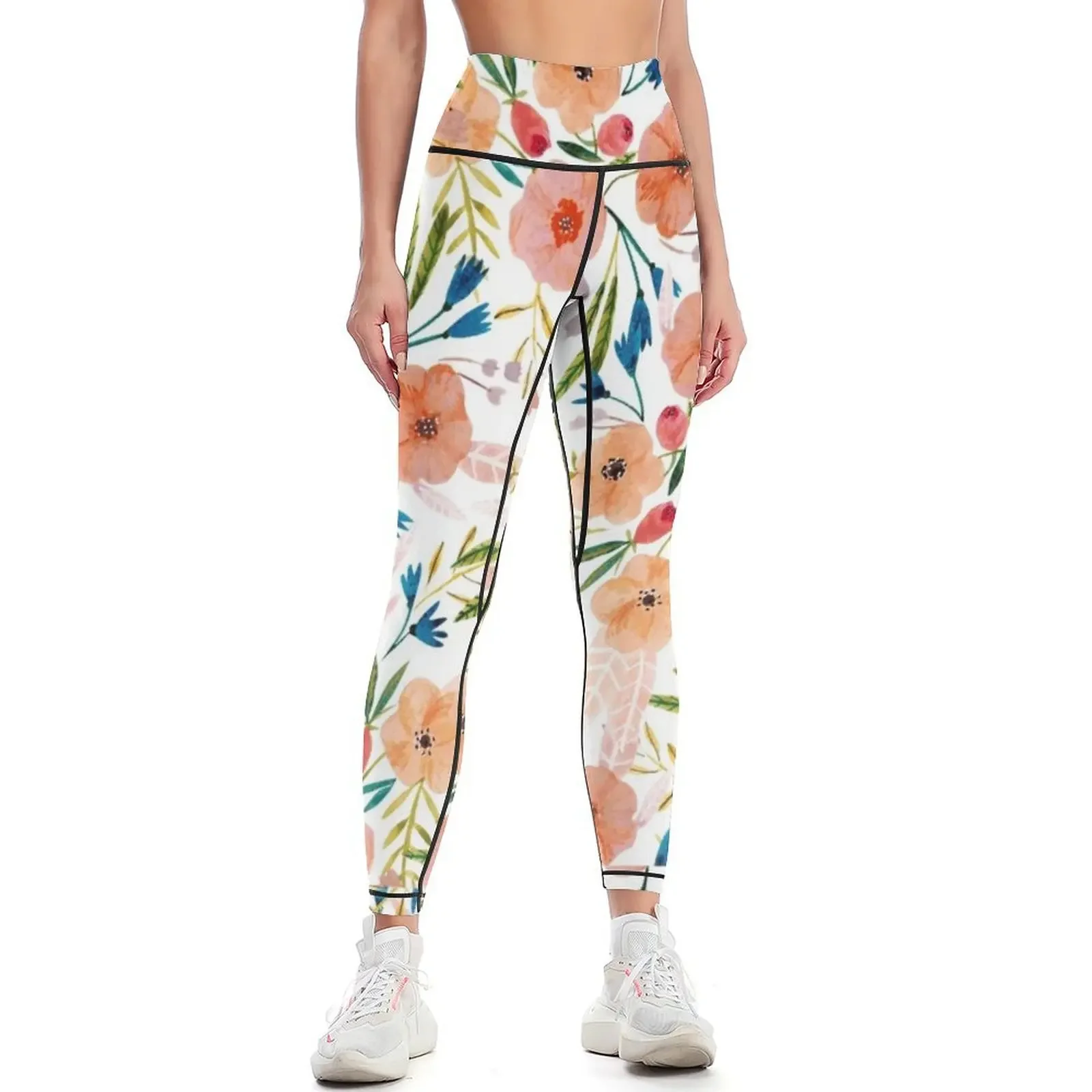 

Floral Dance Leggings flared sports tennis for push up legging sportswear for gym Womens Leggings