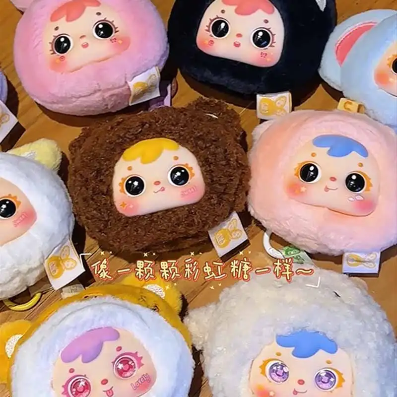 

Samuel Mini Small Animal Blind Box Series Can Replace Doll Face Creative Design Cute Keychain Pendant Mystery Box Surprise Gifts