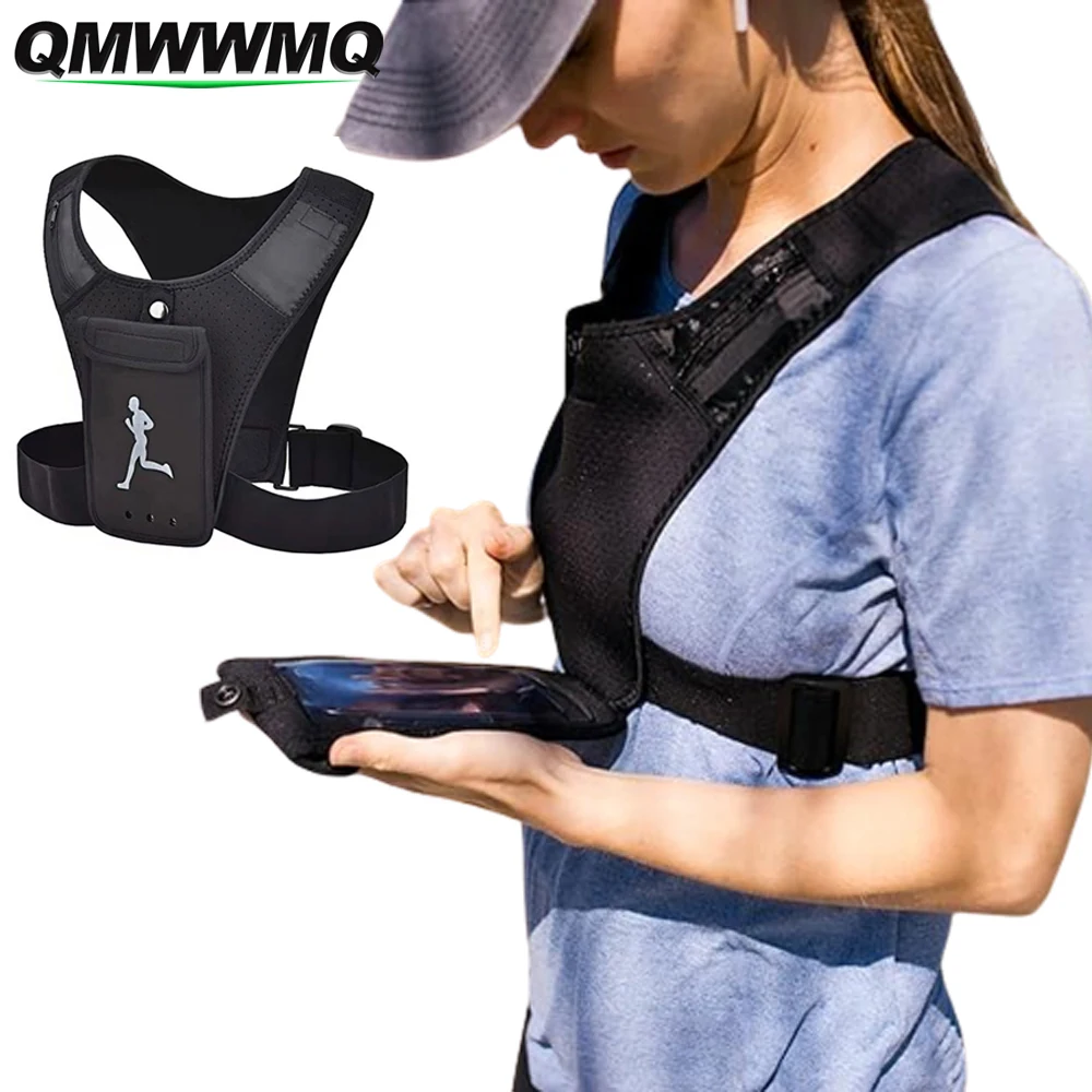AliExpress NONE Courygo Running Vest - Mobile Phone Stand Sports Outdoor Cycling Backpack, Running Vest, Suitable for Cycling, Running, Mountain