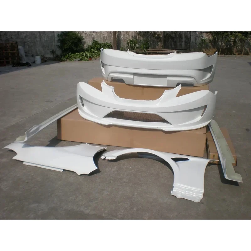 

Plastic front bumper body kit 2008-2010 coupe models, fiberglass front end.