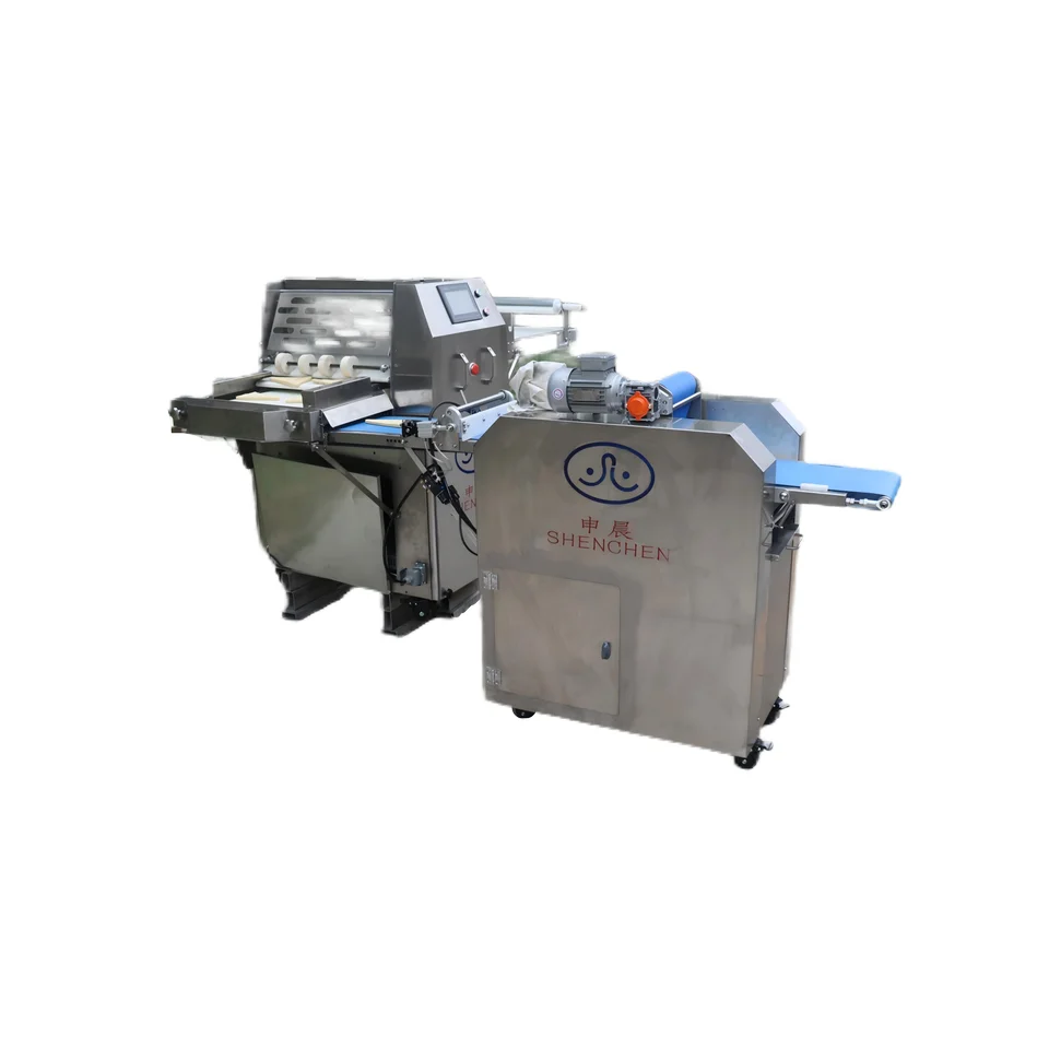 Fully Automatic Bakery Croissant Making Machine New Style Electrical Equipment Efficient Bread Croissant Line Flour Production