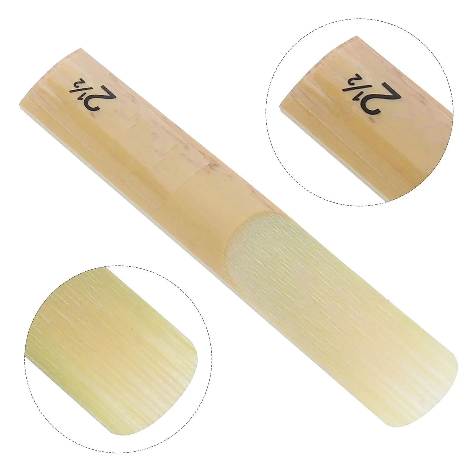 

10pcs Strength 2.5 Traditional Sax Reed Instrument Parts Tenor Saxophone Reeds Smooth Vibration High Quality Reeds For