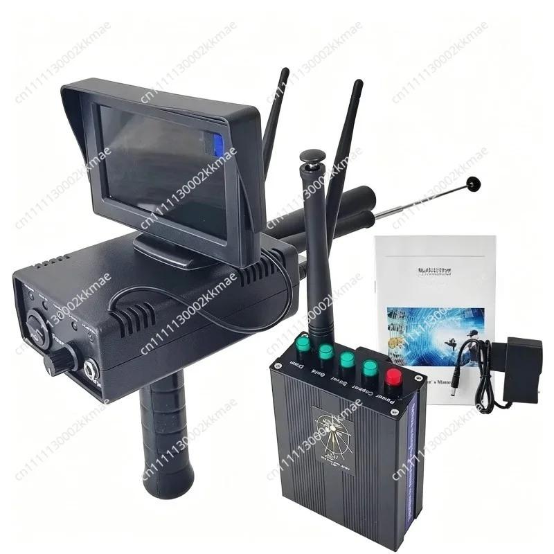 For  AKS Pulse Detector 3D Large LCD Remote Industrial Underground Metal Detector