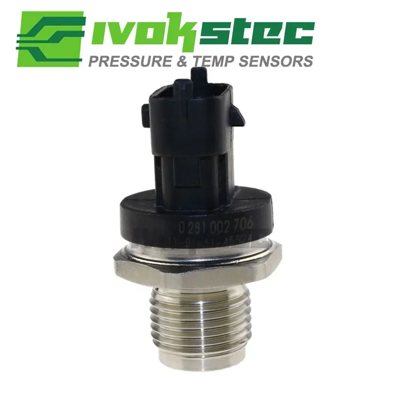 Newest! 1800 Bar Fuel Pressure Sensor 0281002937 0281002706 0281002903 For Cummins Volvo Iveco Man Fiat Renault