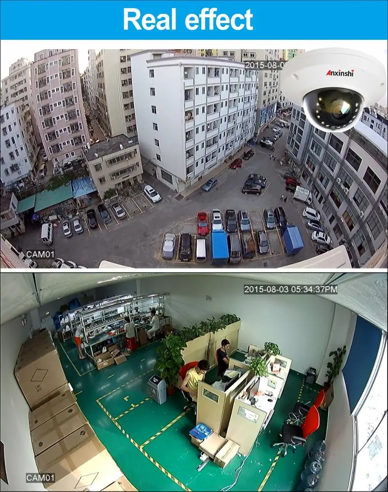 كاميرا مراقبة صغيرة عين السمكة البانورامية 1080P 360 درجة من فاندالز #2