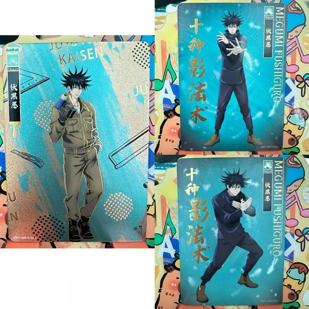 Anime Jujutsu Kaisen UR series collection card Kugisaki Nobara Ryomen Sukuna Geto Suguru Children\'s toys Board game card