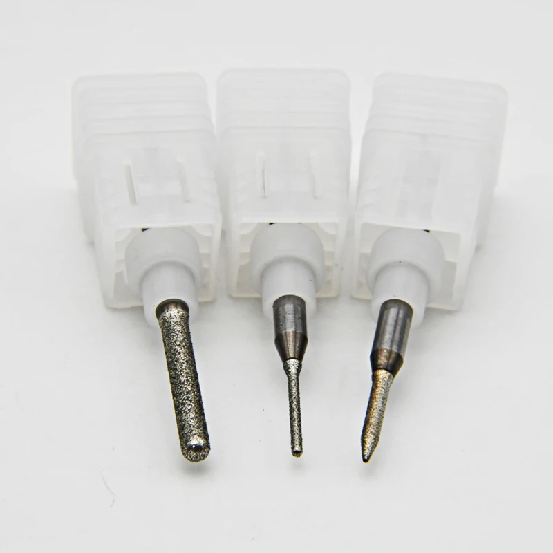 XANGTECH Roland Wet Emax Milling Burs For Glass Ceramic Lithium Disilicate 0.6/1.0mm/2.5mm for Dental Lab CAD CAM System