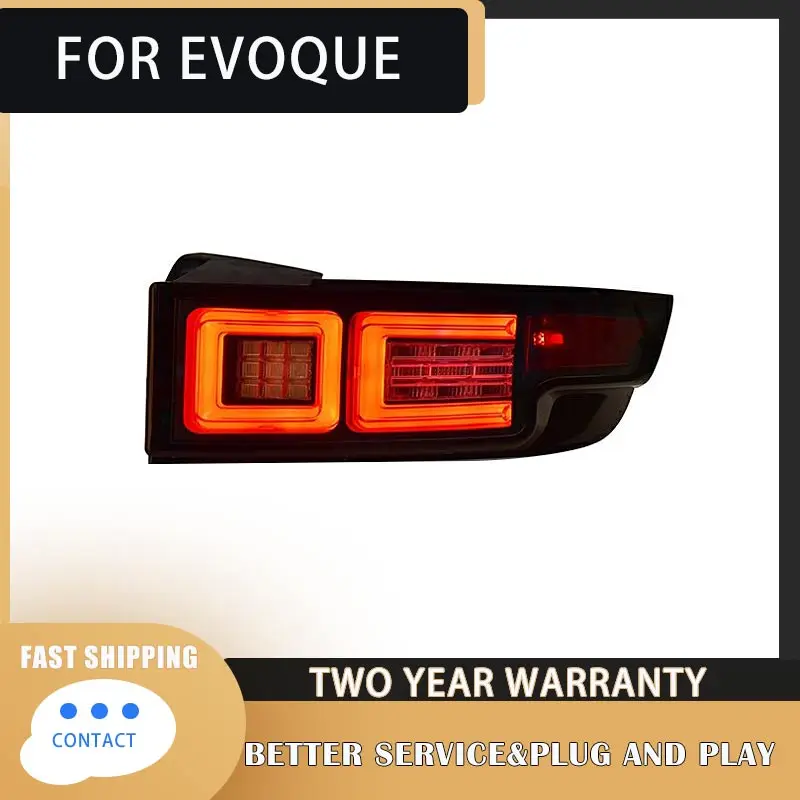 

Taillight assembly Car Styling for Land Rover Evoque 2012-2016 for Evoque rear light dedicated led taillight light