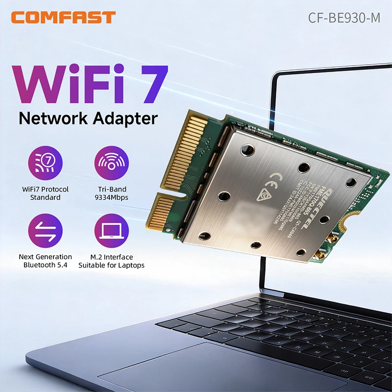 tarjeta-wifi-gigabit-comfast-wifi7-be9334-bluetooth-54-tri-banda-24g-5g-6ghz-modulo-m2-ngff-adaptador-de-red-inalambrica-para-win11