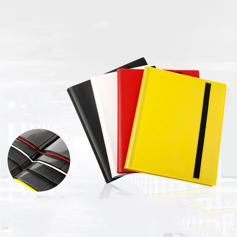 9 Pocket 20 Sheets Card Holder Transparent Card Storage Organization Album Folder Collection Book Desktop Photocard Picture Case