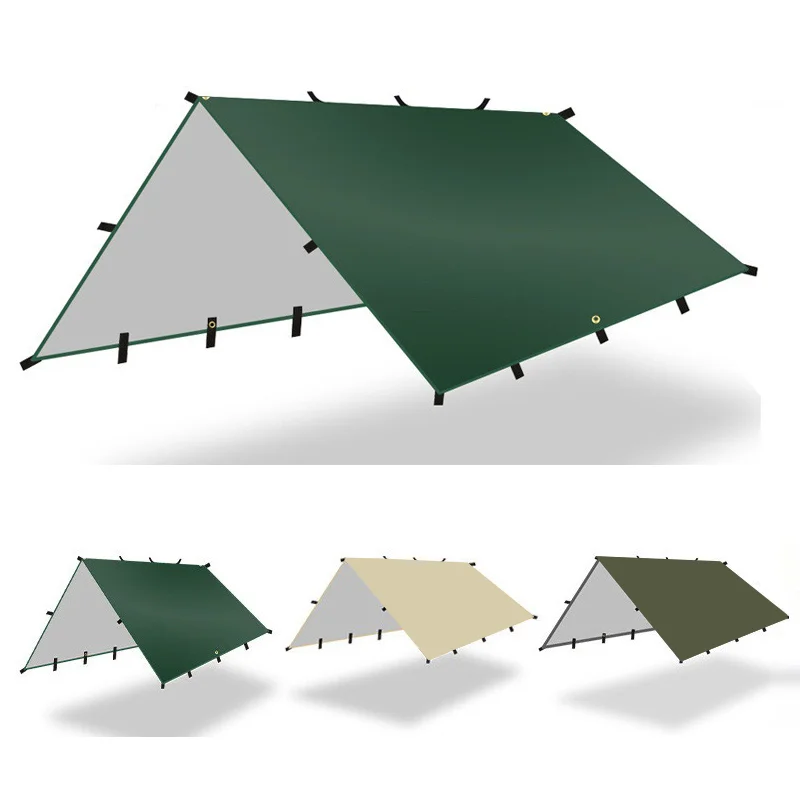 

19 suspension points - a multifunctional waterproof polyester canopy suitable for camping and hiking,