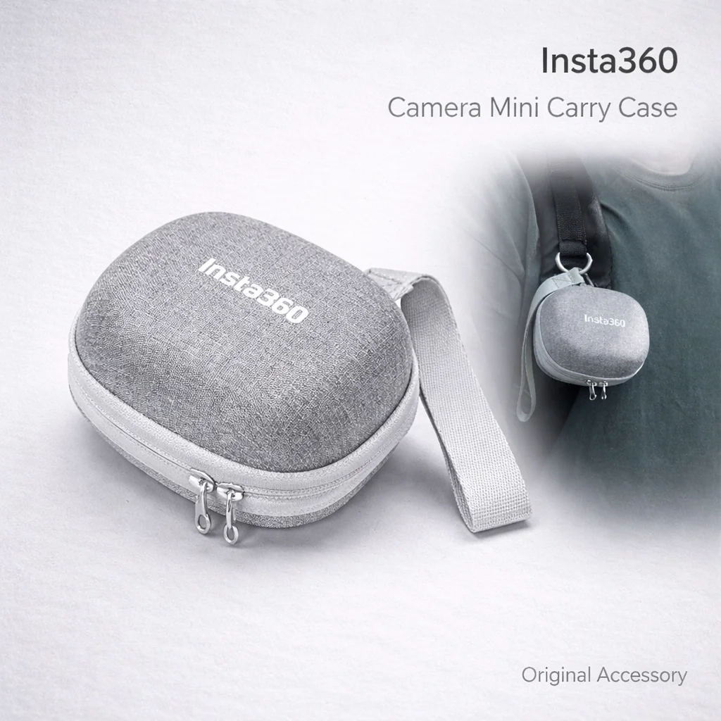 

Чехол для камеры Insta360 Mini: сумка-органайзер с двойной молнией для Ace Pro 2, Ace Pro, Ace GO 3, GO 3S и аксессуаров для камер
